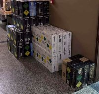 Иззеха 610 флакона райски газ при спецакция в Пазарджик