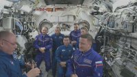 Предаване на властта - смяна на екипажите на Международната космическа станция