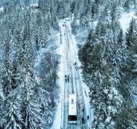 Заради лошото време: Ограничават движението на коли към Витоша