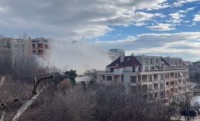 Зрелищен гейзер във Варна след голяма ВиК авария