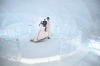 Хотел и параклис от лед отвориха врати в Япония