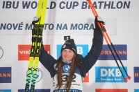 Жюстин Бреза-Буше триумфира в индивидуалната дисциплина от Световната купа по биатлон в Нове Место