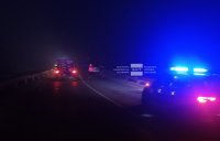 Тежка катастрофа затвори пътя Русе-Червена вода, има пострадали