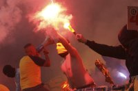 14 задържани ултраси на Хайдук Сплит след масово меле с фенове на Цървена звезда