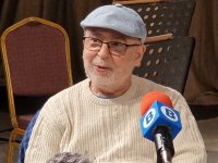 Президентът Йотова с поздравител адрес към композитора Митко Щерев по повод 80-годишнината му