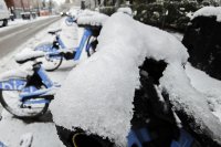 Зимна буря в Испания, Мадрид осъмна със сняг