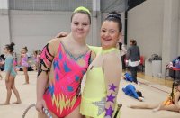 Състезателките по художествена гимнастика със синдром на Даун участваха на турнира &bdquo;Олимпия 74&ldquo;