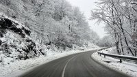 15 см сняг на места в Хасковско, няма затворени пътища