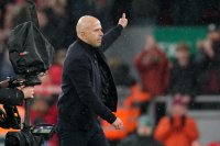 Арне Слот: Очаквам да видя докъде е стигнал прогресът ни срещу Манчестър Сити