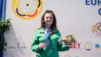 Деница Тошева завоюва сребърен медал на европейското първенство по спортна стрелба в Бургас