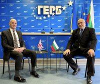 GERB Leader Boyko Borisov Meets with UK Ambassador