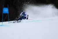 ЗОИ Милано/Кортина 2026: Калин Златков, гигантски слалом - първи манш (ВИДЕО)