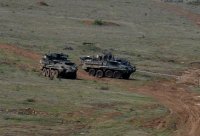 Започнаха доставките на новите бойни машини &bdquo;Страйкър&ldquo;, първите пет пристигнаха на пристанище Бургас