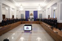 Outgoing PM Rosen Zhelyazkov Handed over Power to Andrey Gyurov's Caretaker Cabinet