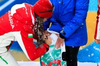 Лора Христова дари свой състезателен екип на Олимпийския музей в Лозана