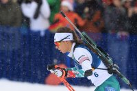 Лора Христова изпусна подиума след драматична последна стрелба в масовия старт