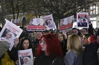 Протест в центъра на София с искане за справедливост за убитата Евгения Владимирова