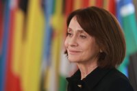 Foreign Minister Nadezhda Neynski Held Talks with Her Israeli Counterpart Gideon Saar