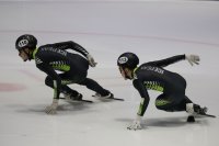 Иван Дончев с титлата в спринта на 500 м. на държавното по шорттрек