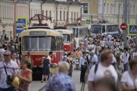 Най-малко 22-ма души са пострадали при сблъсък на два трамвая в Москва