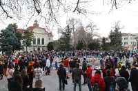 Пловдивчани излязоха на протест с искания за по-добър градски транспорт