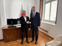 Президентът на БФБ Красимир Инински проведе работна среща в Народното събрание
