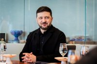 Володимир Зеленски на посещение във Великобритания