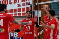 Левски и ЦСКА стартираха с победи в четвъртфиналите на НВЛ за мъже