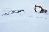 Следите от климатичните промени: Германия се сбогува с последния си ски лифт върху ледник (СНИМКИ)