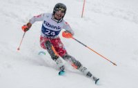 Алберт Попов е последен след първия манш на финалния за сезона слалом