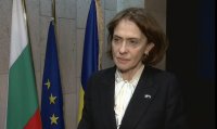 Bulhgaria's Caretaker Foreiign Minister Nadezhda Neynski to BNT from Ukraine: These People Do Not Just Read About War, They Live It
