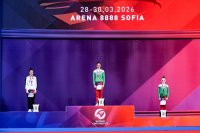 Една титла и общо пет медала за България от Световната купа по художествена гимнастика в София
