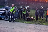 Жена и дете са с опасност за живота вследствие на катастрофата, станала на пътя Добрич - Силистра