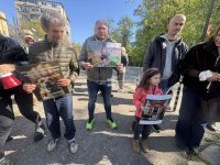 Делото срещу Красимира и Габриел: Протест в София преди процеса за случая с мъчението на животни