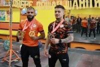 Русе посрещна медалистите от еврошампионата по вдигане на тежести Ангел Русев и Дениз Данев