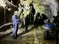 ГДБОП показа наркофабриката в мината край Кюстендил (СНИМКИ)