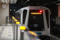 Тестови влак премина по новите метростанции в София