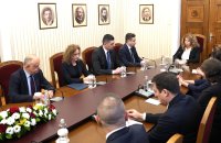 НА ЖИВО: Коментар на "Демократична България" след срещата с президента