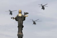 Тренировъчни полети над София преди Деня на храбростта