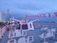 In the Spirit of the Giro d&rsquo;Italia: St Anastasia Island Lit Up in Pink (see pics)