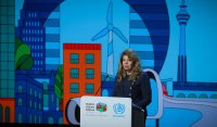 President Iotova at World Urban Forum Summit in Baku: &ldquo;A modern city is not about skyscrapers and technology, but about safety and dignity for the most vulnerable.&rdquo;