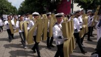 Празничното шествие в Бургас за 24 май (СНИМКИ)