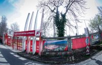 Стадион "Българска армия" светна в цветовете на българското знаме