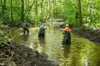 Водният обем на първото почистено езеро в Южния парк е увеличен почти тройно