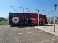 ЦСКА актуализира клубния автобус след триумфа за Купата на България