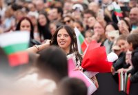 WELCOME, DARA! Thousands welcomed the Eurovision 2026 winner in the centre of Sofia