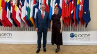 Foreign Minister Velislava Petrova Met with OECD Secretary-General