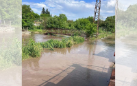 Обявиха частично бедствено положение заради пороен дъжд в село Войводино (СНИМКИ)