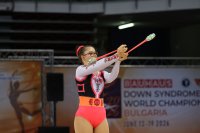 Михаела Рангелова спечели две златни отличия на финалите на бухалки и на лента на световното първенство за спортисти със синдром на Даун