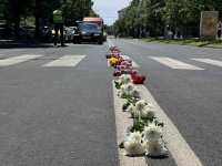 В Бургас почитат паметта на децата, загубили живота си на пътя (СНИМКИ)